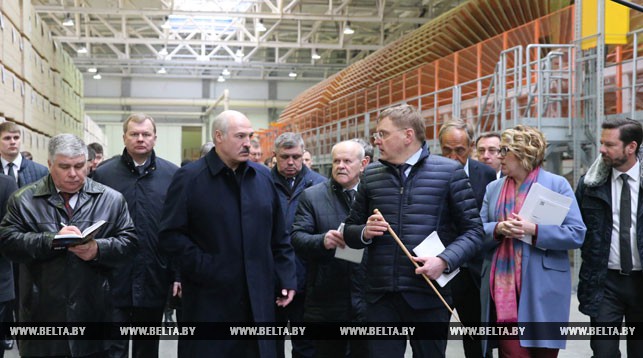 Президент Беларуси Александр Лукашенко сегодня совершает рабочую поездку в Могилевскую область