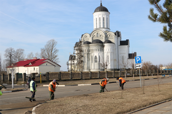 Время генеральной уборки в Дрибине