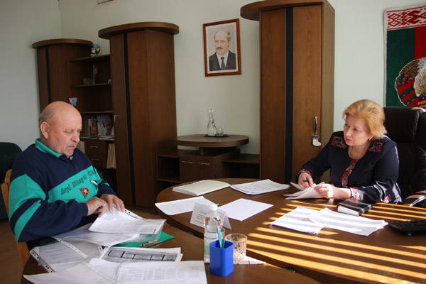 Прием граждан  в Дрибине провела сотрудник Администрации Президента Республики Беларусь Кристина Поболь