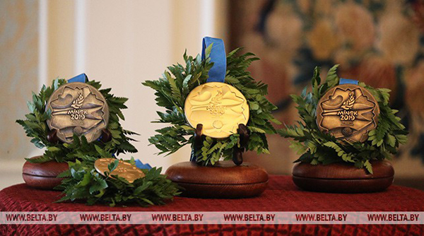 В Мире презентовали медали  II Европейских игр 2019 года