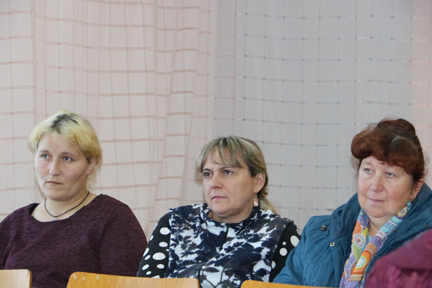 В Единый день информирования прошла встреча с жителями Черневки и коллективом Жилкомхоза