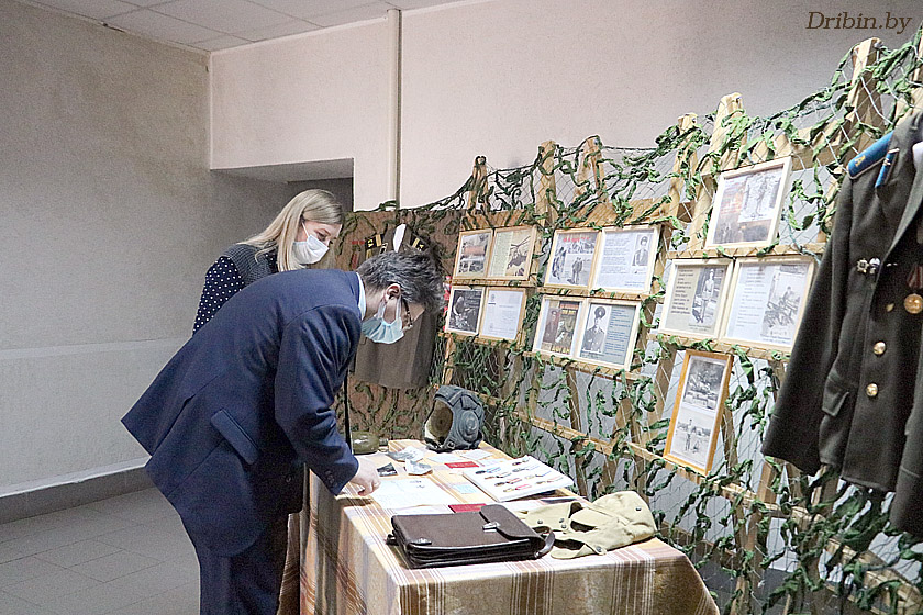 В День памяти воинов-интернационалистов в Дрибине провели торжественное мероприятие