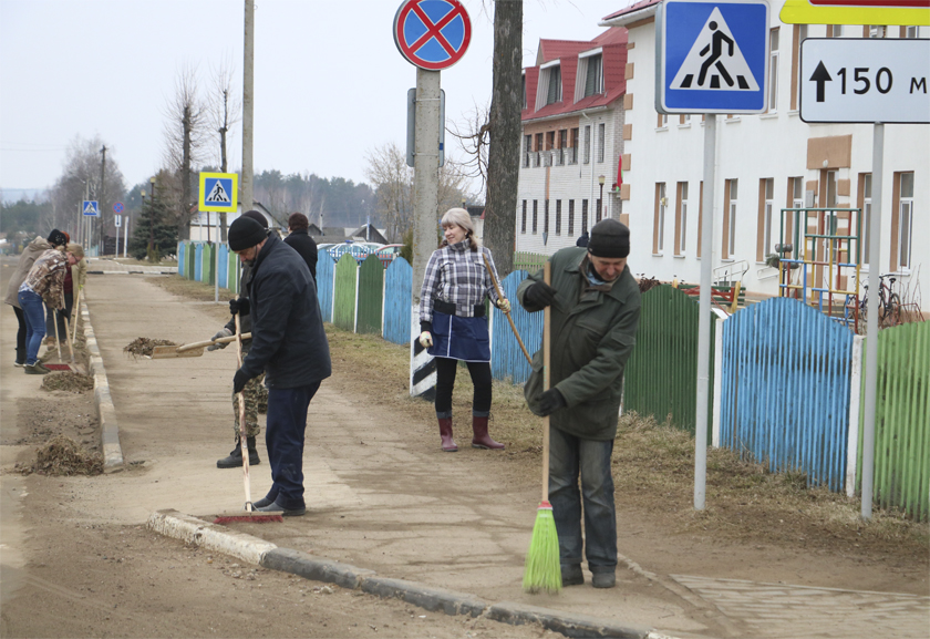 В Дрибинском районе объявлен месячник по наведению порядка на земле