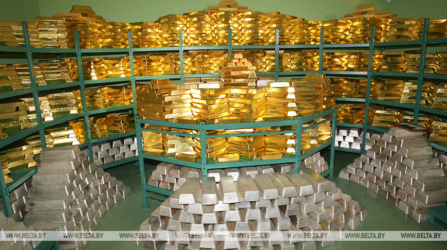Золотовалютные резервы Беларуси за август выросли на 14,2% до $8,5 млрд