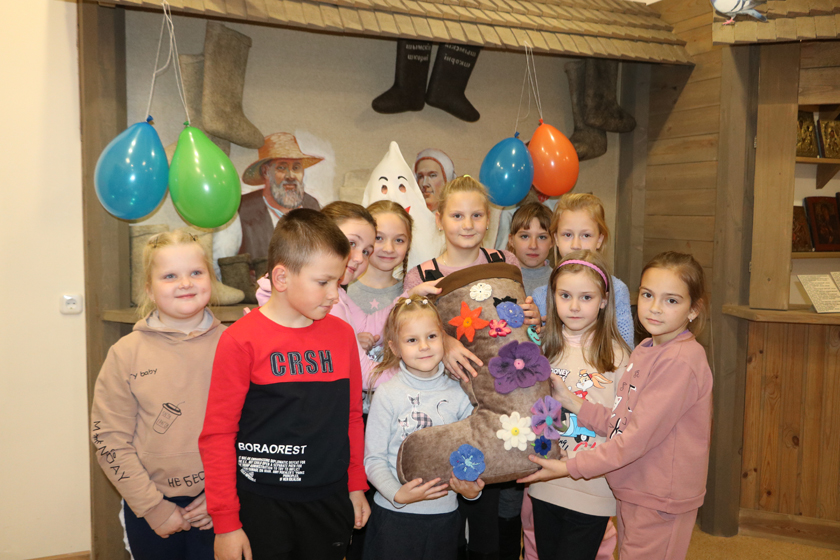 «День валенка» в Дрибинском музее