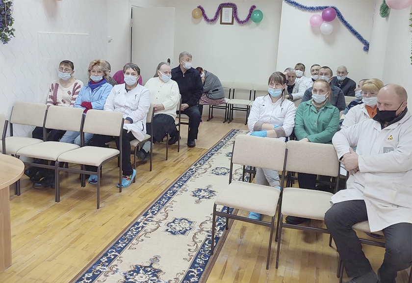 В Дрибинском районе прошла очередная встреча в рамках обсуждения обновленной Конституции