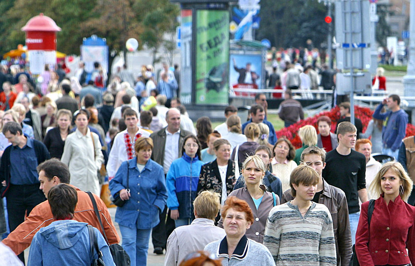 Население Беларуси сократилось на 94 тыс.