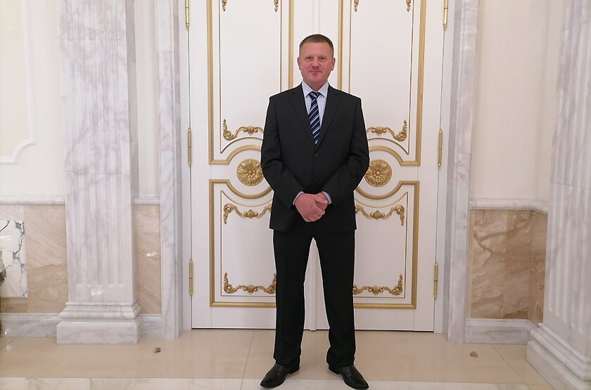 Герой жатвы из ОАО «Михеевка-Агро» вместе с семьей посетил Дворец Независимости