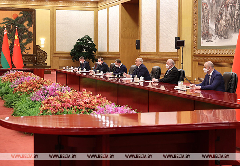 Лукашенко подтвердил поддержку инициатив Китая в области международной безопасности и развития