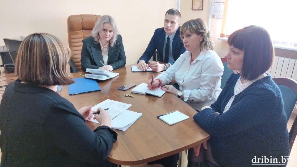 В Дрибинском районе прошел профсоюзный правовой прием граждан