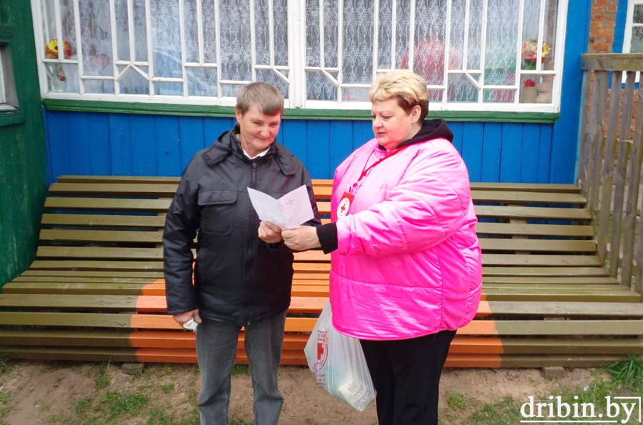 В Дрибинском районе поздравления с Днем Победы адресовали семьям погибших от БОКК