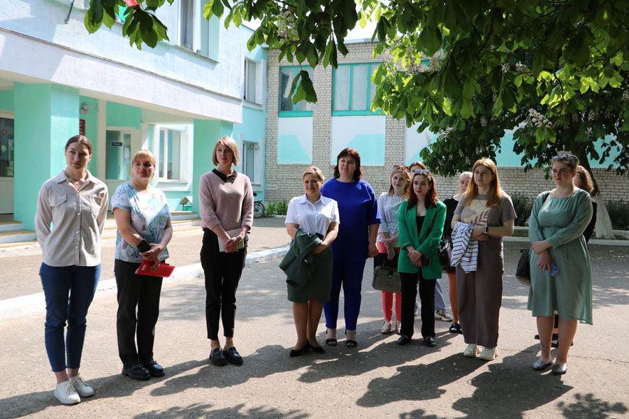 Глава района Ирина Стречин встретилась с молодыми специалистами Дрибинщины, чтобы обсудить насущные вопросы