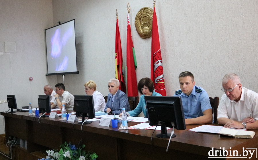 В Дрибинском райисполкоме обсудили вопрос охраны труда