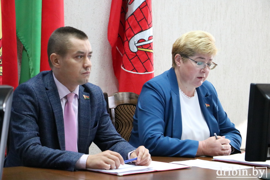 На сессии Дрибинского райсовета депутатов рассмотрели вопрос развития образования и реализации молодежной политики