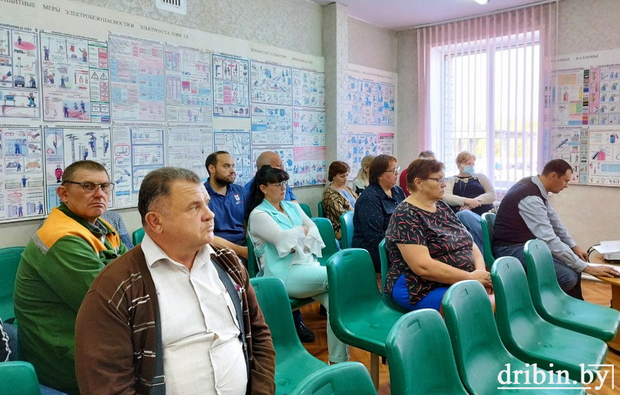 Встреча с коллективом Дрибинского «Жилкомхоза» в День информирования