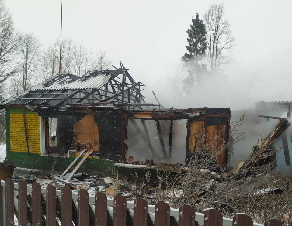 В Трилесино сгорел частный дом, есть погибший