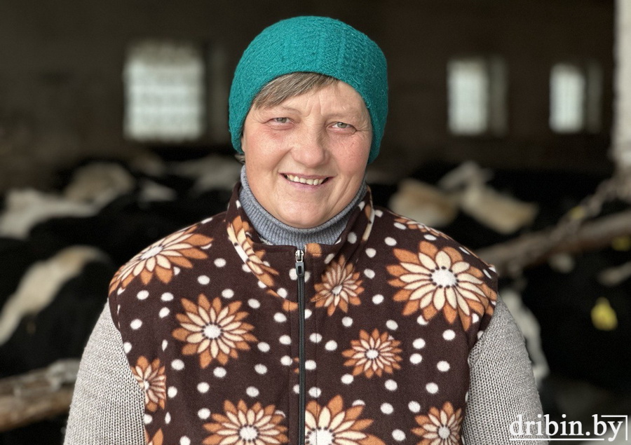 Заведующая фермой «Кледневичи» Инна Исачкова из ОАО «Дрибинрайагропромтехснаб» продолжает трудовую династию животноводов