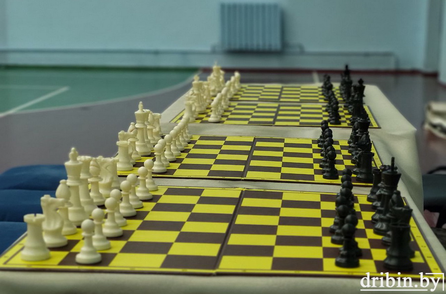 В Дрибине провели первенство района по шахматам