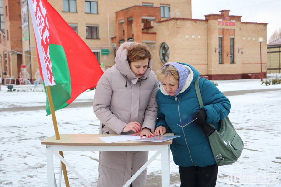 В Дрибинском районе продолжается сбор подписей за выдвижение кандидатов в депутаты