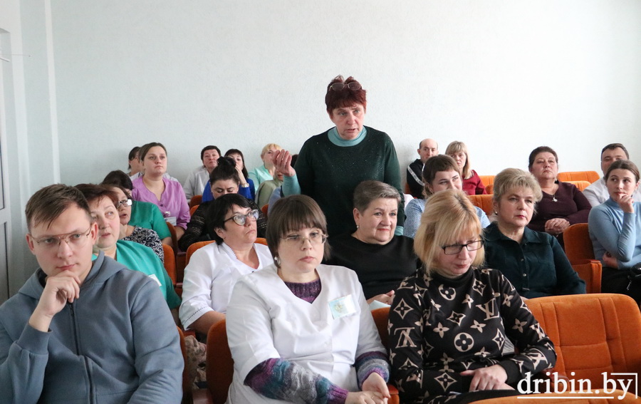 Медработники УЗ «Дрибинская ЦРБ» обсудили нынешнее положение дел в здравоохранении района и наметили главные векторы работы в новом году