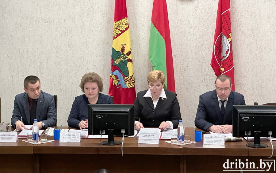 На заседании сессии Дрибинского районного Совета депутатов подвели итоги за 2023 год