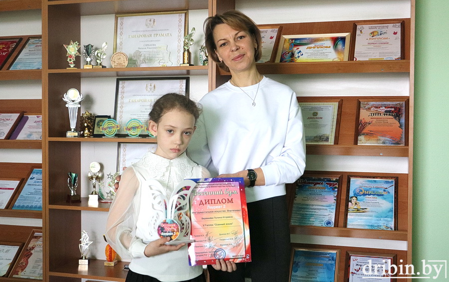 Юная пианистка из Дрибинской детской школы искусств покорила музыкальный олимп