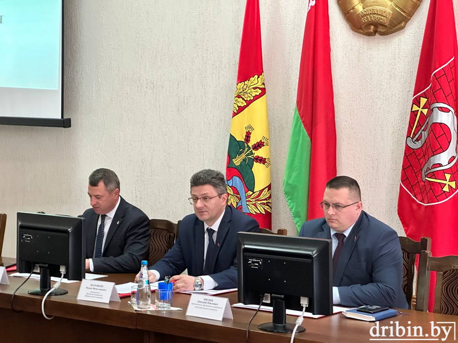 В Дрибине состоялась первая организационная сессия районного Совета депутатов 29-го созыва