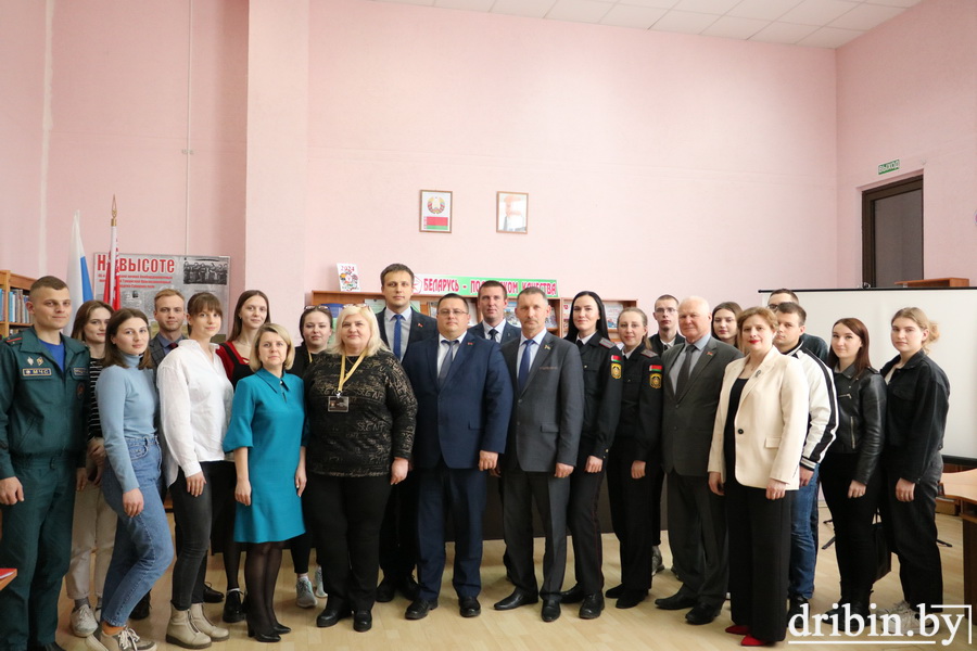 В Дрибине прошла встреча ко Дню единения народов Беларуси и России