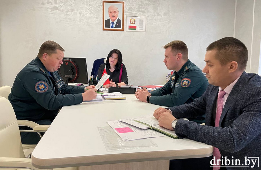 В Дрибине состоялось заседание эвакуационной комиссии