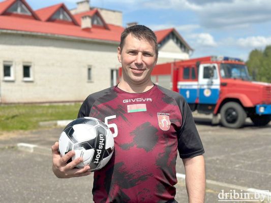 Сотрудник Дрибинского РОЧС Сергей Данильчук — лучший спортсмен района 2023 года
