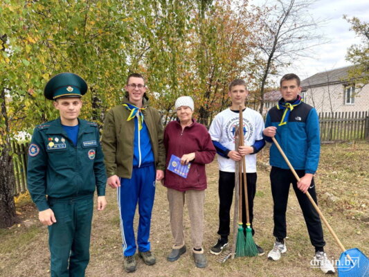 На Дрибинщине продолжается республиканская акция «Молодежь за безопасность»