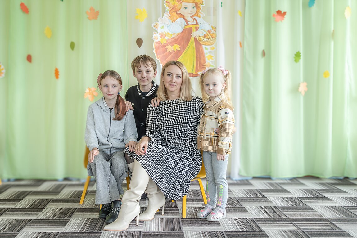 Многодетная мама из Дрибина Полина Ащеулова — о радости материнства