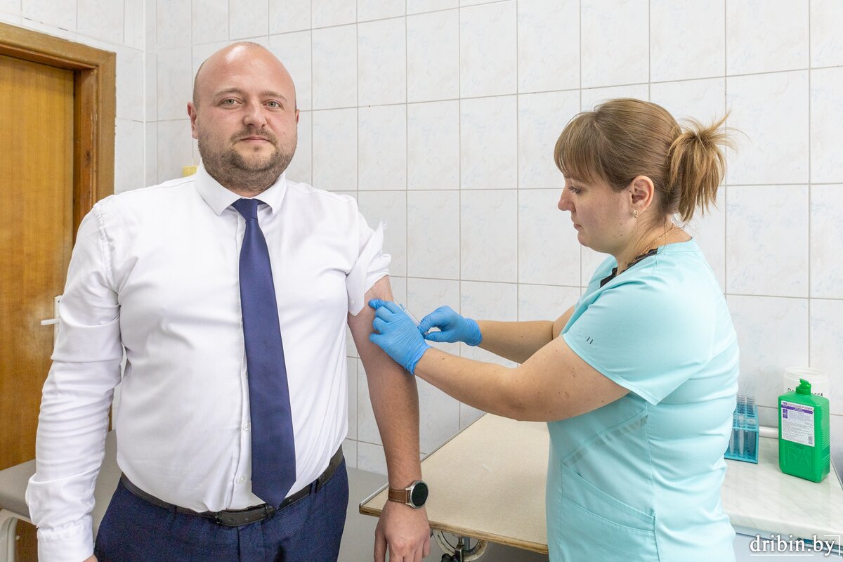 В Дрибинском районе началась прививочная кампания против гриппа