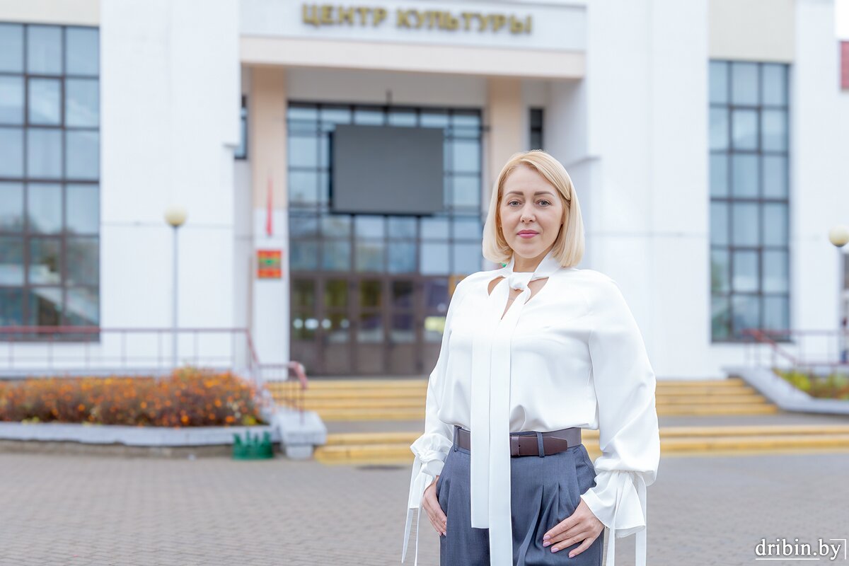 Хормейстер Дрибинского районного Центра культуры Екатерина Ласточкина четверть века предана своей работе
