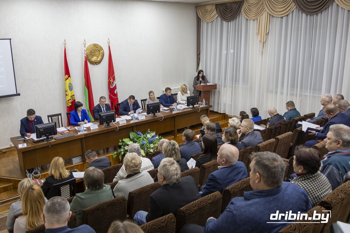 Вопросы реализации Директивы №1 рассмотрели на заседании Дрибинского райисполкома