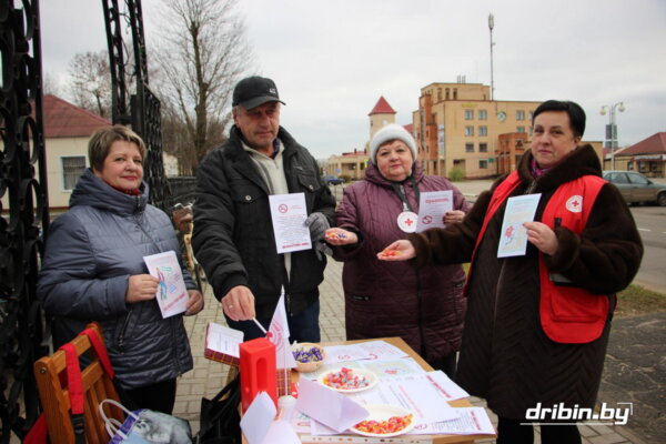 В Дрибинском районе проходит республиканская антиникотиновая акция «Беларусь против никотина»