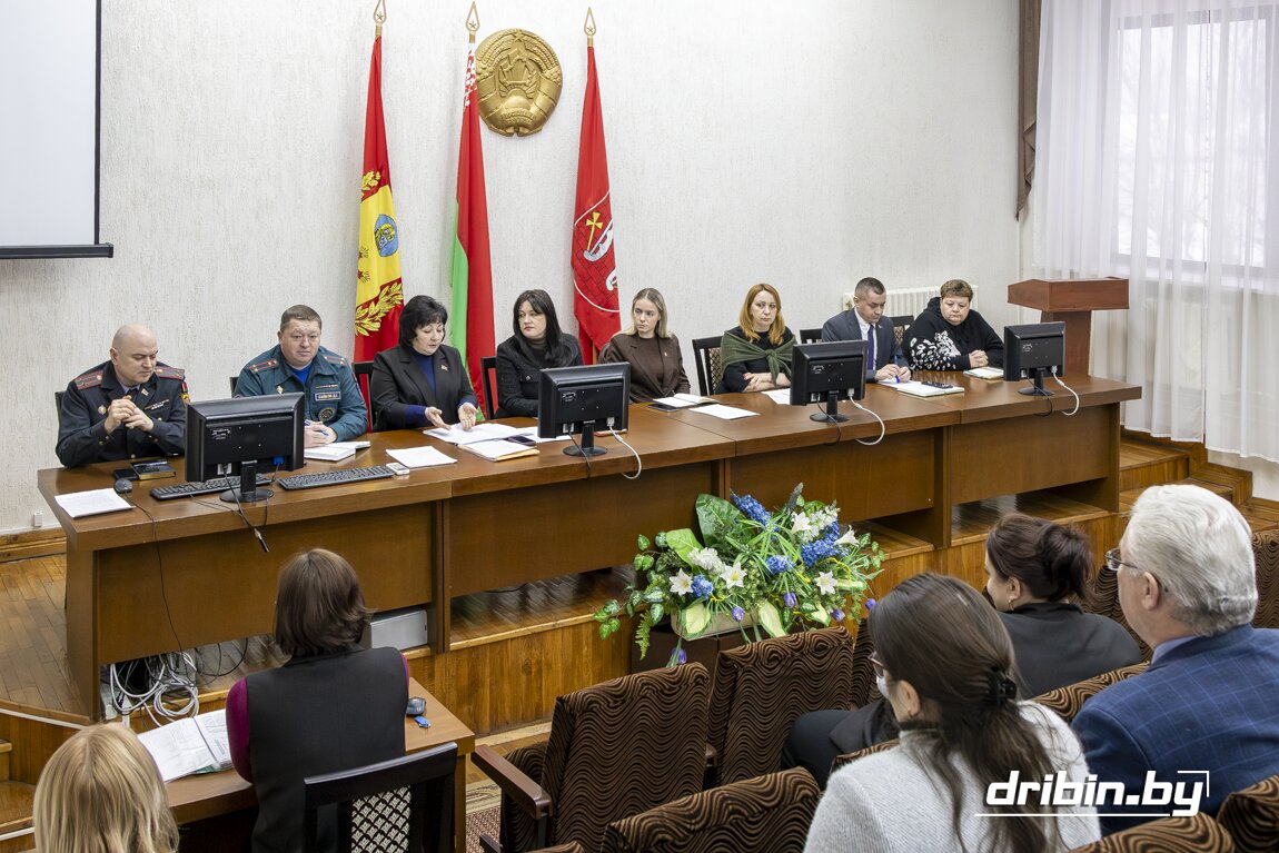 Какие вопросы обсуждали на заседании комиссии по делам несовершеннолетних Дрибинского райисполкома