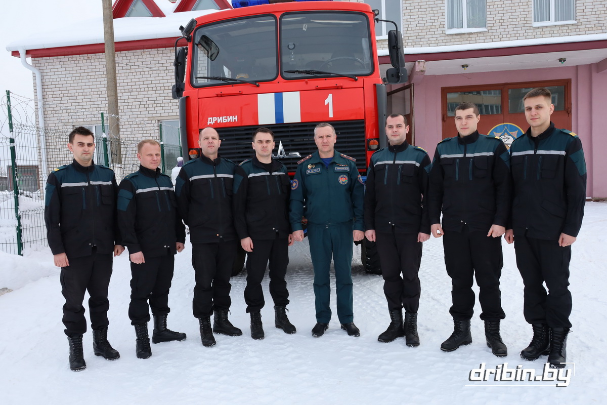 Четверть века добросовестно несет службу в Дрибинском РОЧС Дмитрий Кирилов
