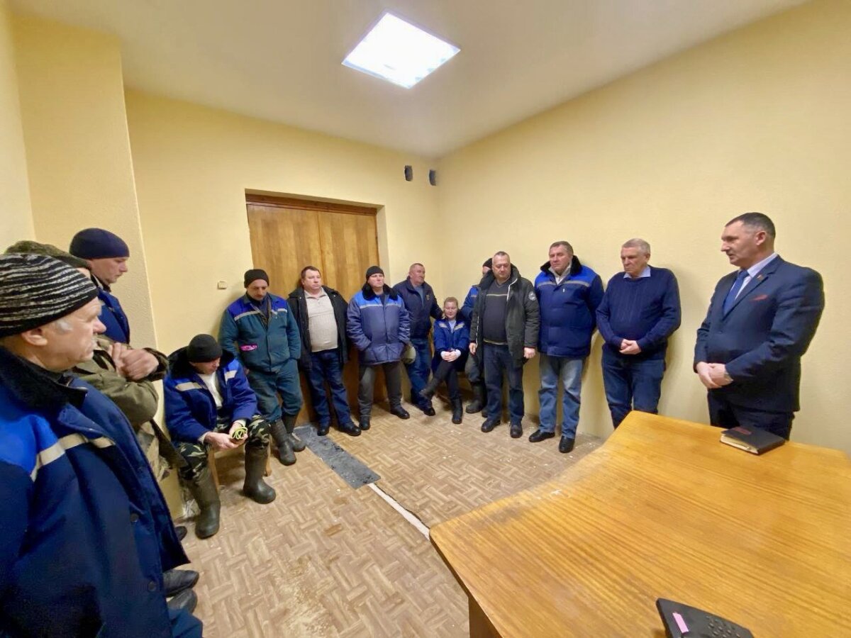 Состоялись встречи делегата VII Всебелорусского народного собрания Тимофея Мартиновича с трудовыми коллективами Дрибинщины