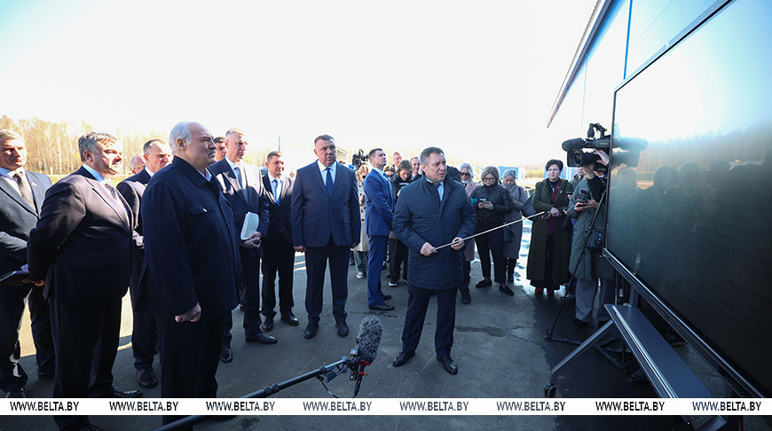 Лукашенко совершает рабочую поездку в Могилевскую область