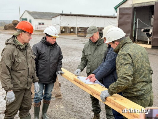 Фотофакт:  На республиканском субботнике в Дрибинском районе на МТК Никольск работает председатель Могилевского облисполкома Анатолий Исаченко и руководство региона