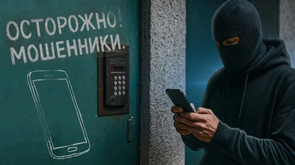 Мошенники и код от домофона