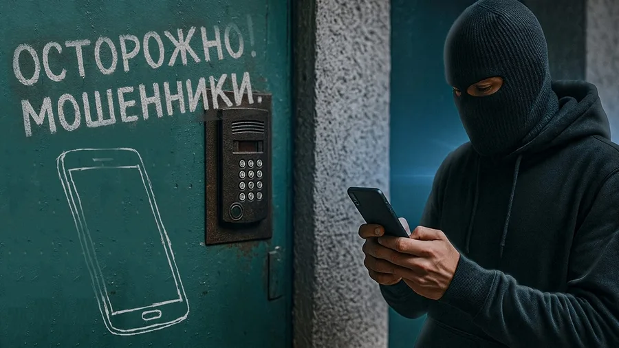 Мошенники и код от домофона