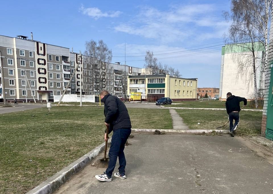 Дрибинский РОВД инициирует проведение общественно полезного труда