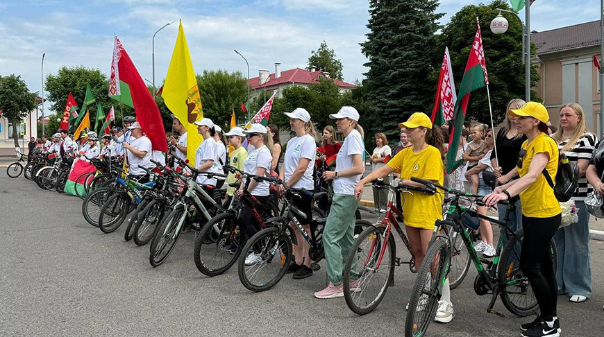 От Горок до «Хатыни»: пятидневный республиканский велопробег стартовал в Могилевской области