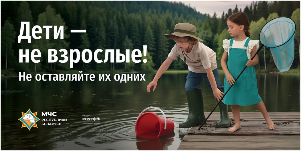 Дети тонут, когда взрослые НЕ рядом