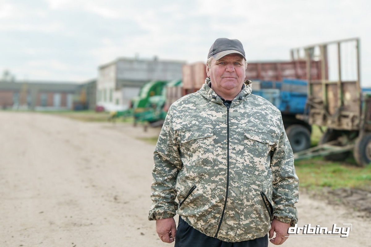 Николай Клебча из ОАО «ЧерневкаАгро» посвятил сельскому хозяйству 40 лет